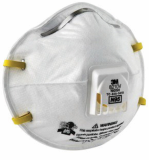 3M_ Standard N95 8210V Disposable Particulate Respirator Wit
